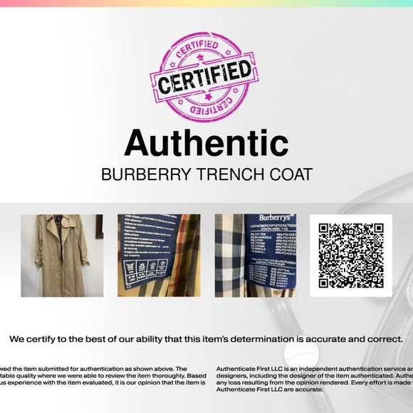 Burberrys Camden Car Coat Classic Trench Button - Picture 13 of 13